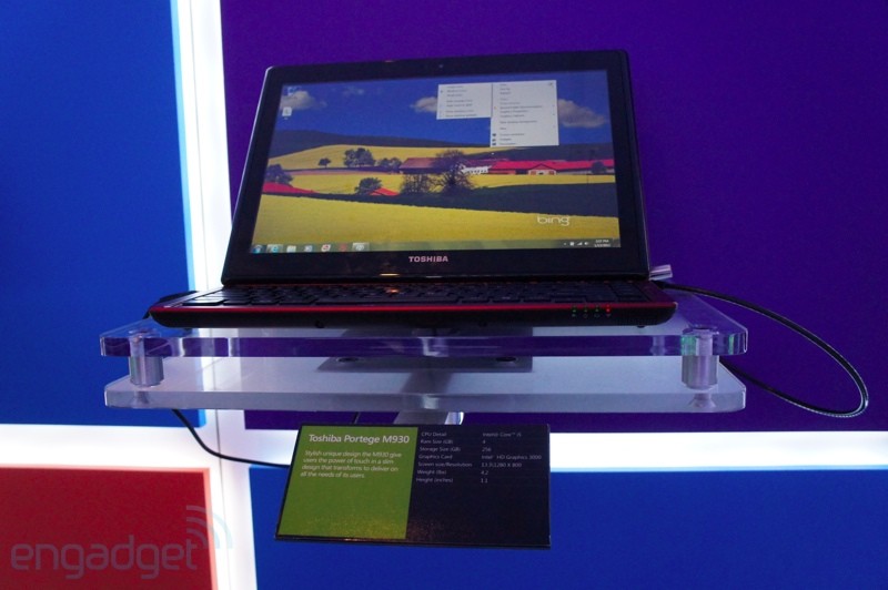 Гибрид планшета и ноутбука Toshiba Portege M930