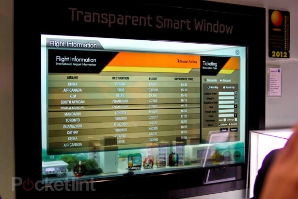 Прозрачный экран - Samsung Smart Window